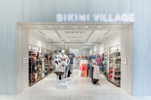 Bikini Village's redesigned store at Promenades St-Bruno shopping center in Montreal.