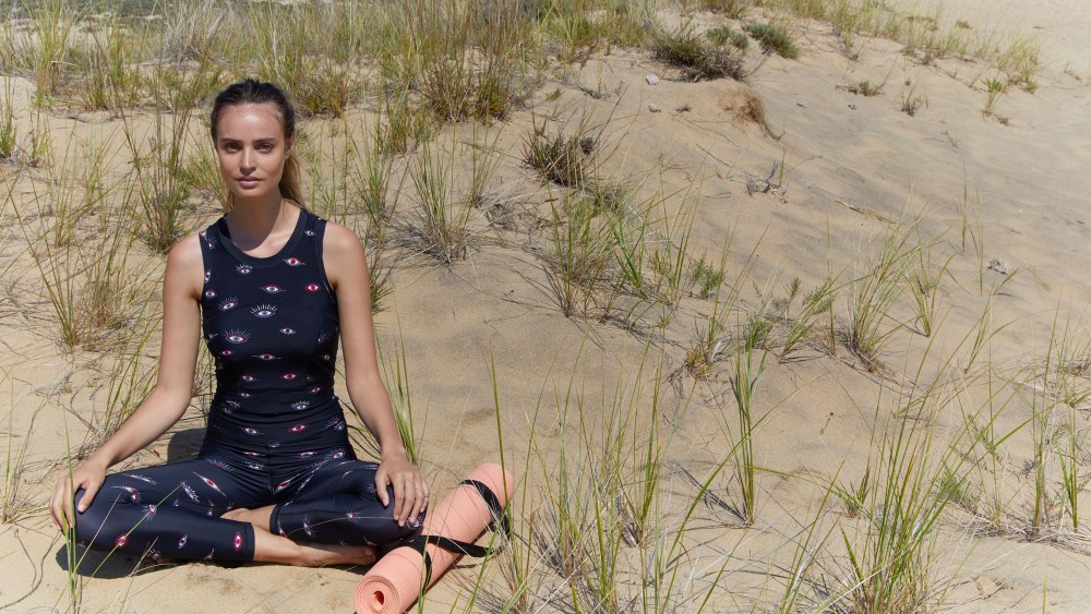 A look from Nicole Miller’s new casual line.