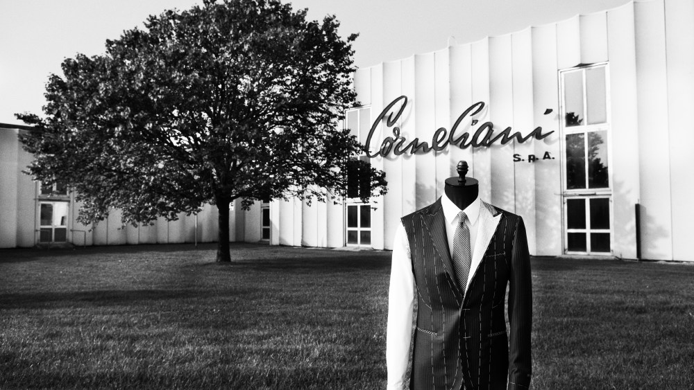 Corneliani's headquarters in Mantua