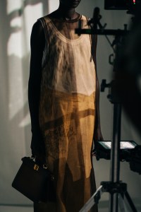Backstage at Fendi RTW Spring 2021