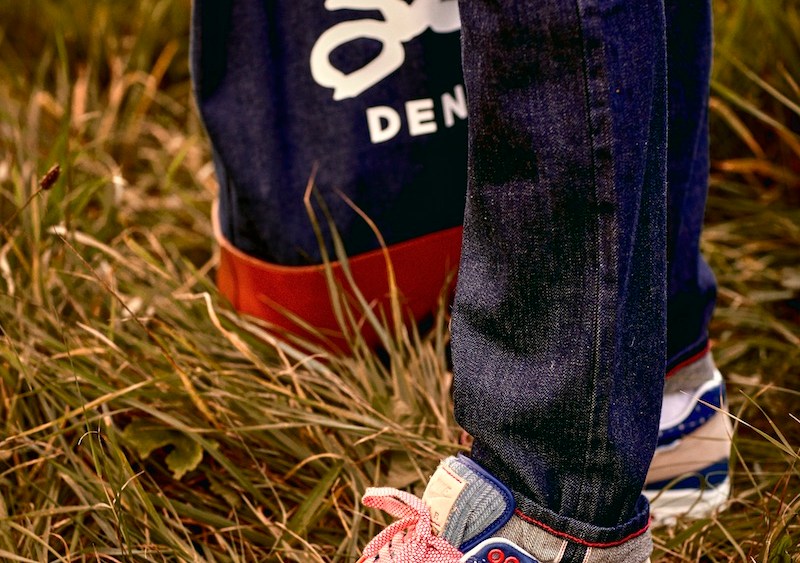 Denham and Nike collaborated on denim sneakers that reimagine the Nike Air Max 1, Nike Air Max 90 and Nike Air Max 95 styles, debuting this month.