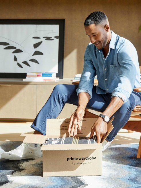 Amazon expanded Personal Shopper by Prime Wardrobe to include men's fashion, launching ahead of its October 13-14 Prime Day shopping event.