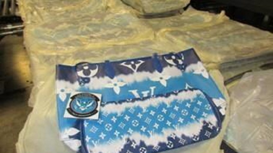 CBP officers in Louisville, Ky., on Monday seized four parcels containing more than 200 designer handbags worth more than a $500,000.
