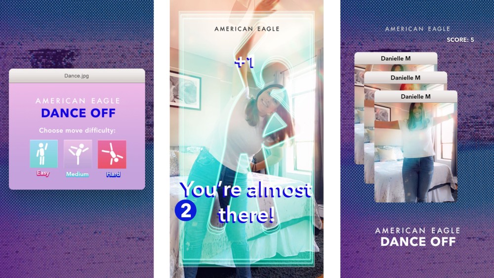 Exclusive: American Eagle Debuts Snapchat Dance Challenge