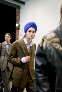 Backstage at Gucci RTW Milan Fashion Week Fall 2018