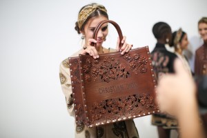 Backstage at Dior RTW Fall 2021, photographed in Paris on September 29th 2020.