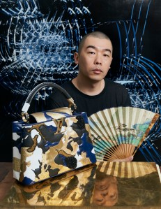 Zhao Zhao with his Artycapucines bag.