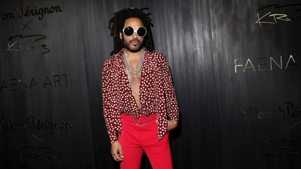 Lenny Kravitz at Art Basel in 2019 best style and fashion outfits.