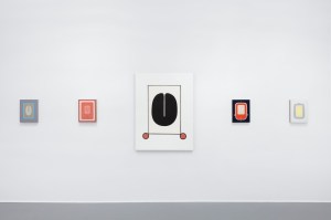 The exhibition at Charles Moffett.