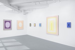 The exhibition at Charles Moffett.