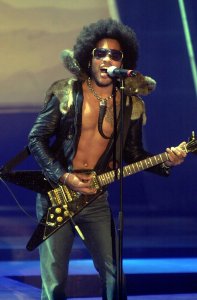 Lenny Kravitz performing in 2002