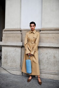Backstage at Max Mara RTW Spring 2021