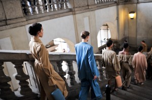 Backstage at Max Mara RTW Spring 2021