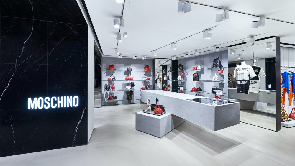 Moschino store in Hong Kong's Landmark