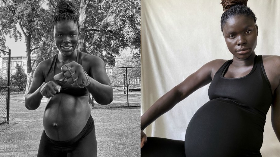Nike's new maternity capsule, Nike (M), was made using data from pregnant and post-partum women, as well as feedback from female athletes.