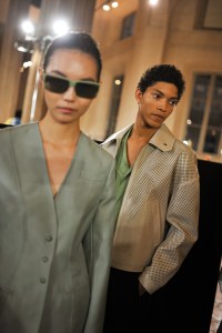 Backstage at Salvatore Ferragamo RTW Spring 2021