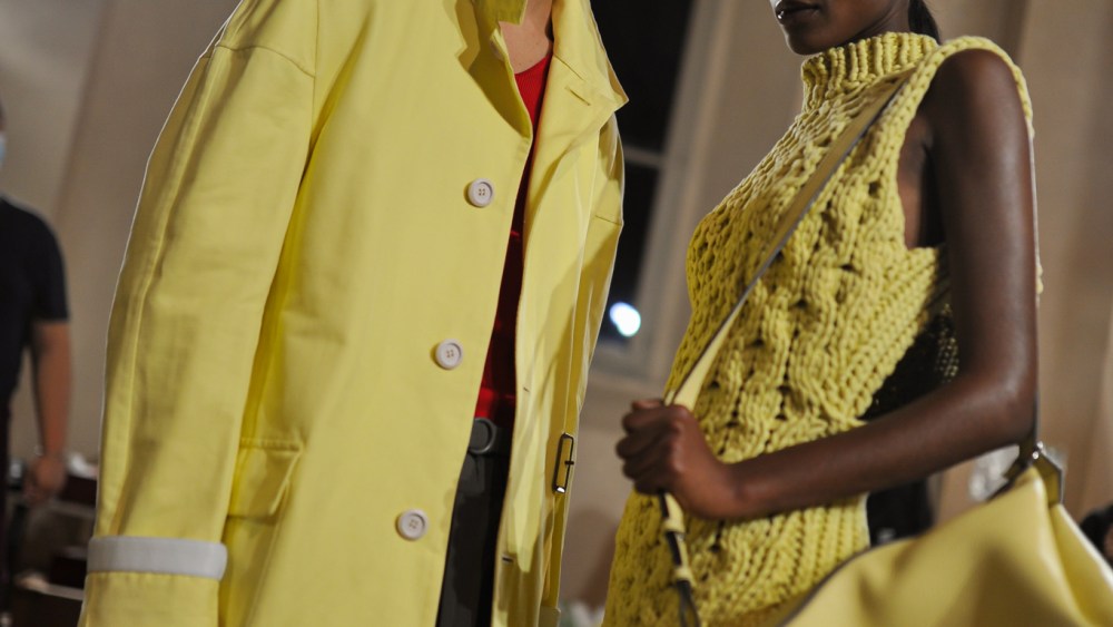 Backstage at Salvatore Ferragamo RTW Spring 2021