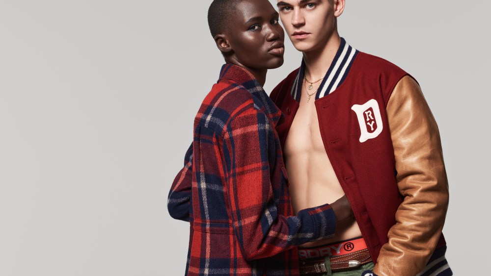 Hero Fiennes Tiffin Fronts Superdry "Rebels and Heroes" Campaign