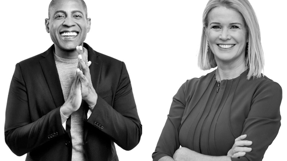 Carlos Watson and Katty Kay