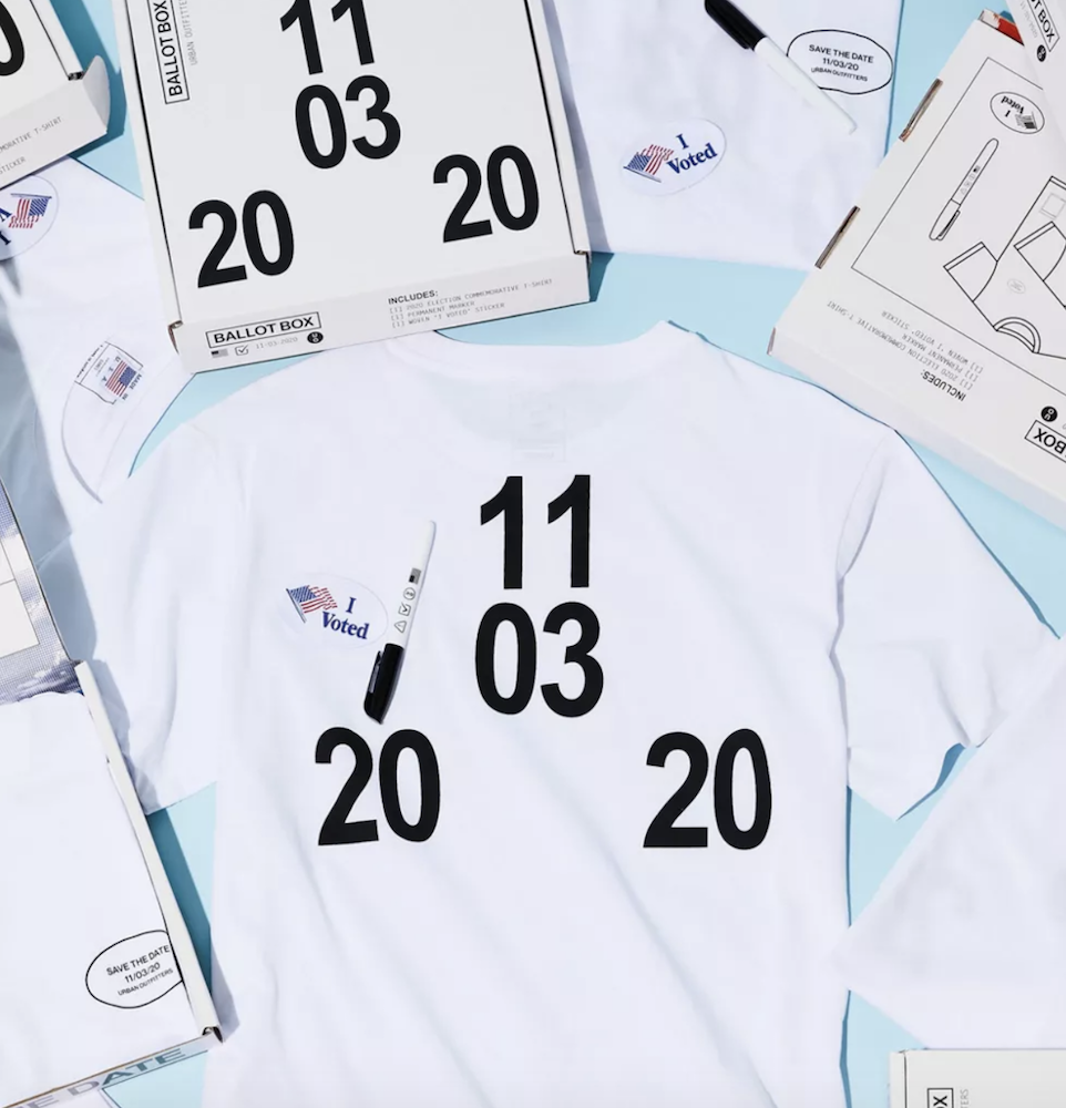 Rivet rounded up denim brands’ voter-themed offerings and the steps they’re taking to support relevant organizations throughout the U.S.