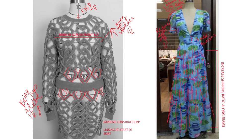 Fitting notes from Colin LoCascio RTW Spring 2021.