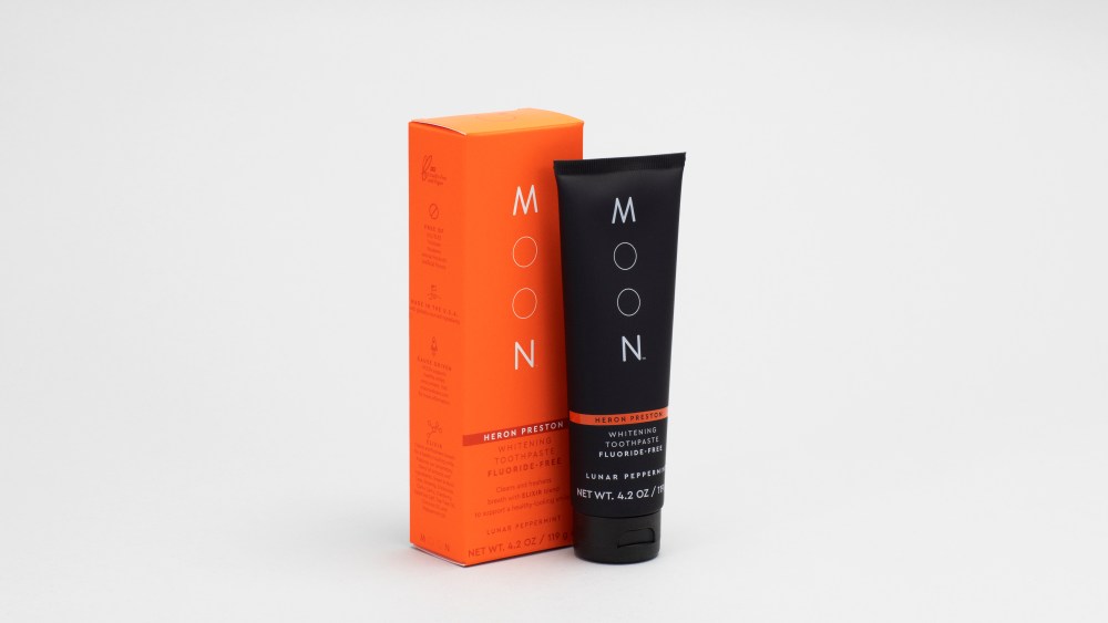 The Stain Removal flouride-free whitening paste by Moon and Heron Preston