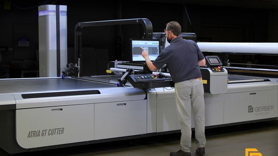 Gerber Technology is taking the flexible materials processing industry to the next level with the launch of the Atria digital cutting room.