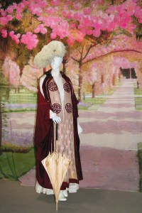 Poiret's day robe/cloak with Chinese Symbols.