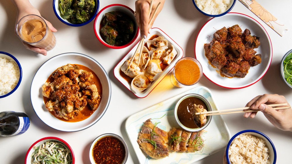 Dishes from the menu at Milu.