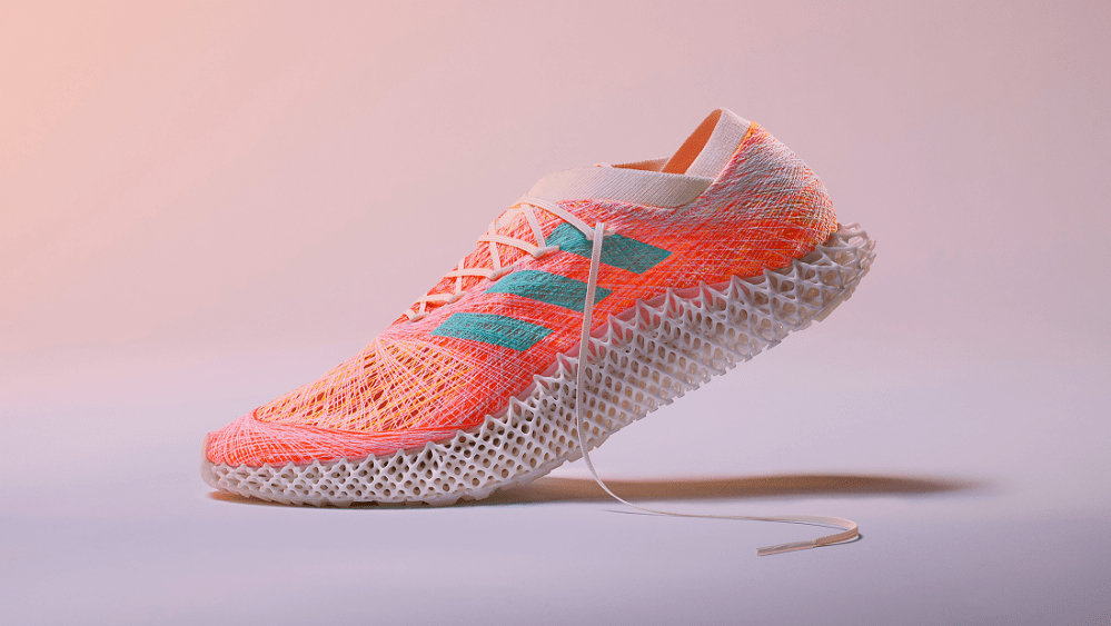 The Adidas Futurecraft.Strung is a proof-of-concept sneaker with an upper made from individually-wound threads.