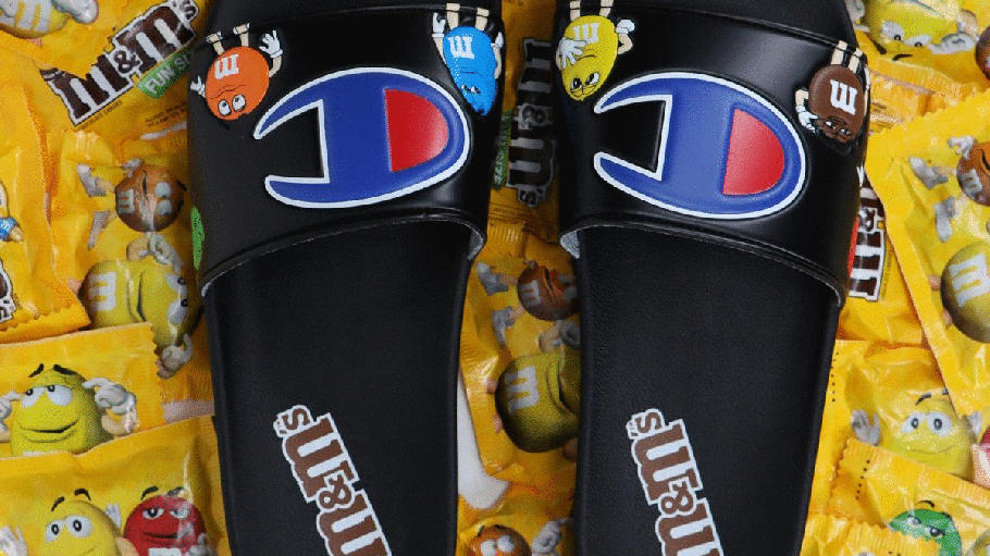 Champion collaborated with the "Crash Bandicoot 4: It's About Time" video game and M&M candy for culture-driven clothing and footwear drops.