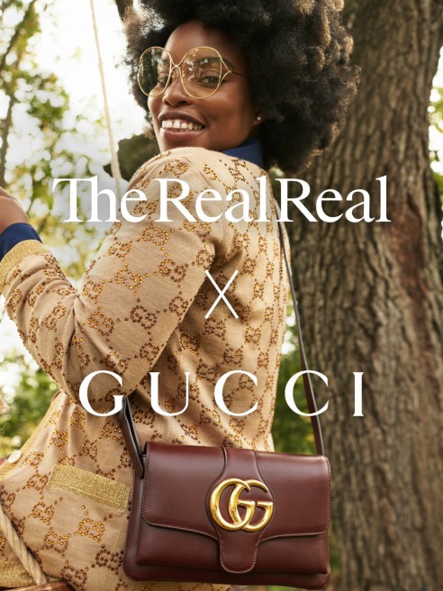 Gucci now has a dedicated fashion resale shop on luxury consignment platform The RealReal, an effort to encourage circular shopping.