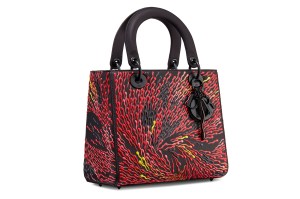 The Lady Dior bag designed by Bharti Kher