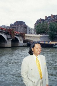Kenzo in Paris, 1994.