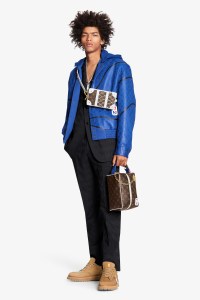 A look from the Louis Vuitton x NBA capsule collection