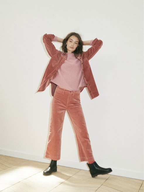 Madewell's recycled cashmere sweaters and staples will debut on Oct. 6.