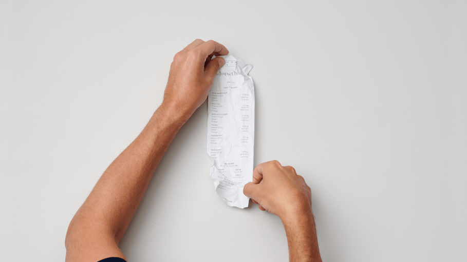 Swedish brand Asket recently introduced The Impact Receipt, a detailed consumer-facing breakdown of a garment's true environmental impact.