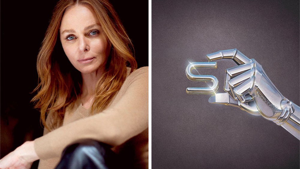 For her A-to-Z manifesto, Stella McCartney enlisted artists from around the world to each create the imagery for a letter. Hajime Sorayama created "S" for "Sustainability."
