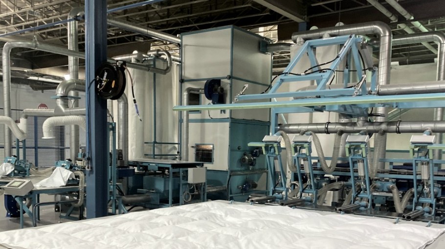 Allied Feather + Down recently opened a new facility in Montreal