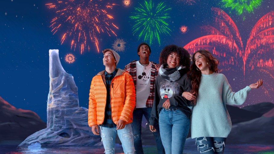 American Eagle launched its first-ever collaboration with Disney featuring holiday and vintage-themed tees, pajamas and jeans.