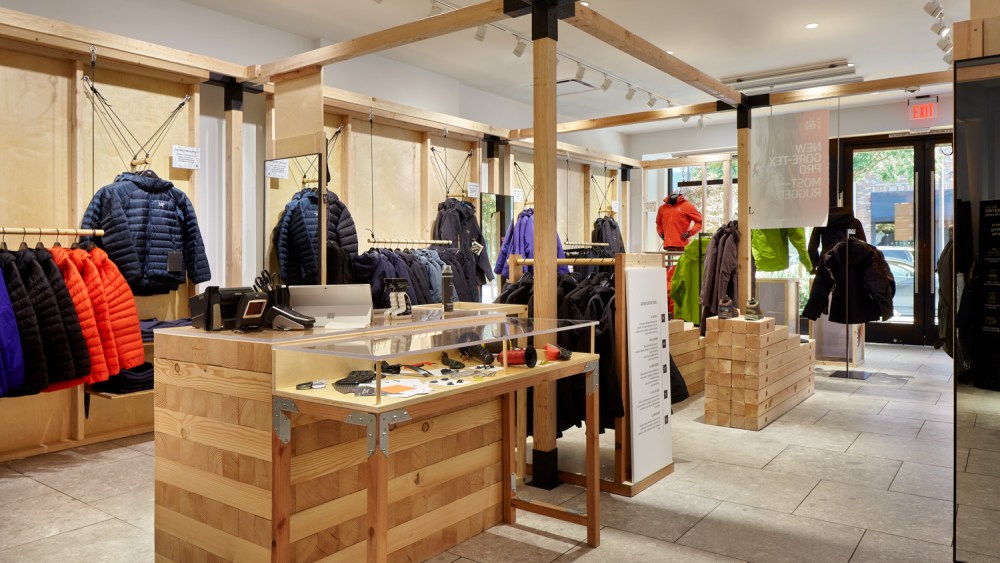 The Arc'teryx store in Walnut Creek, Calif.
