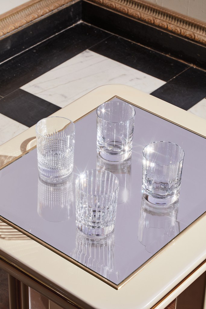 Christmas Gifts 2021 Baccarat, Baccarat Four Elements Triple Old-Fashion Tumblers, set of four.