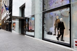 Louis Vuitton in New York City on Black Friday, 2020.