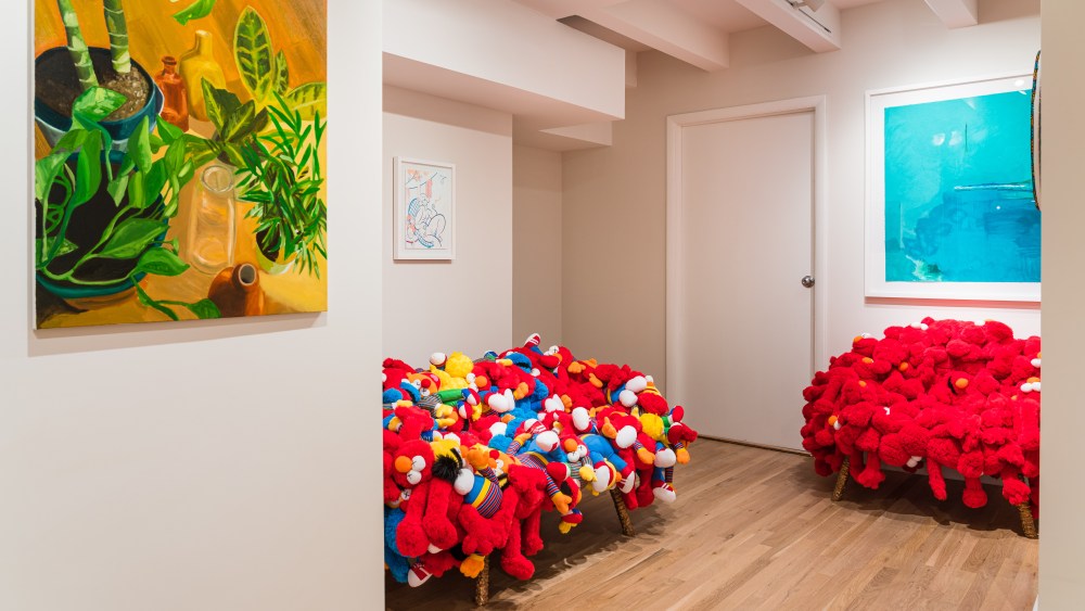 Installation view at Room57.