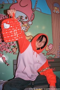 Pieces from Sanrio and Dumbgood’s Hello Kitty Capsule.