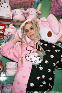 Pieces from Sanrio and Dumbgood’s Hello Kitty Capsule.