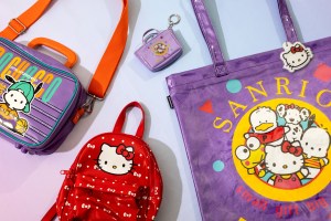 Pieces from Sanrio and Dumbgood’s Hello Kitty Capsule.