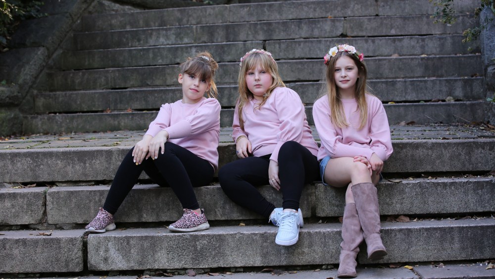 Some looks from Minnie Rose's new girls' line.