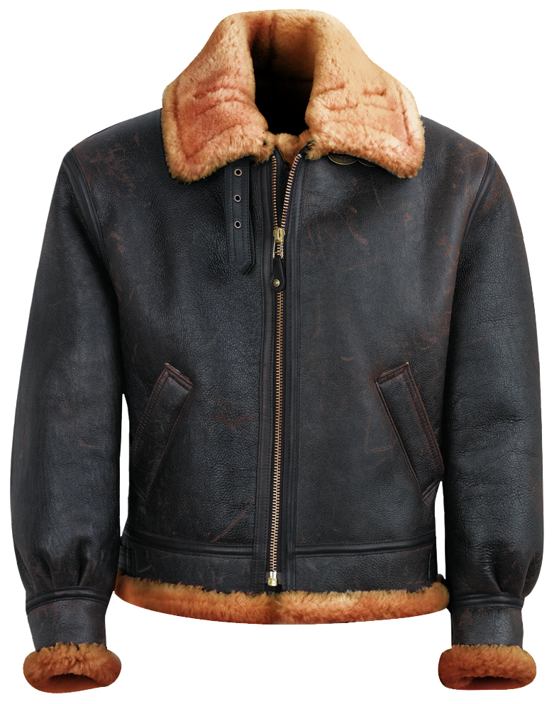 Christmas Gifts 2021 Schott NYC, Schott NYC B-3 sheepskin bomber jacket