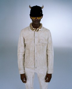 A look from Givenchy's teaser capsule collection by Matthew Williams